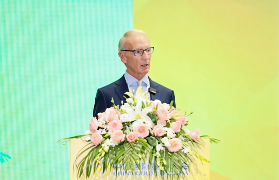 <p>图为世界黄金协会首席执行官（CEO）泰达维</p>