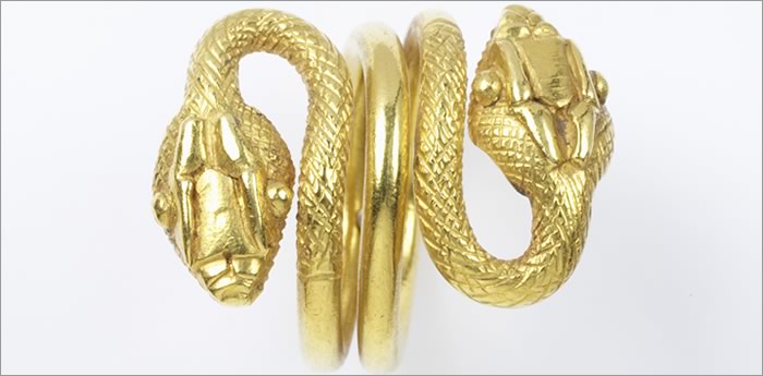 罗马蛇形指环（Roman serpent ring） image